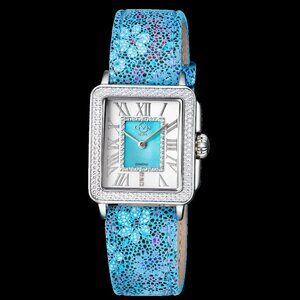 Gevril GV2 Pavoda Leather Strap Watch, 30mm